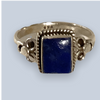 Lapis Lazuli Sterling Silver Rings (Size 7)
