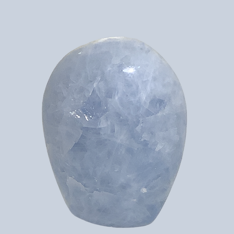 Blue Calcite Specimen
