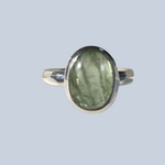 Green Kyanite Sterling Silver Rings ( size 7-11)