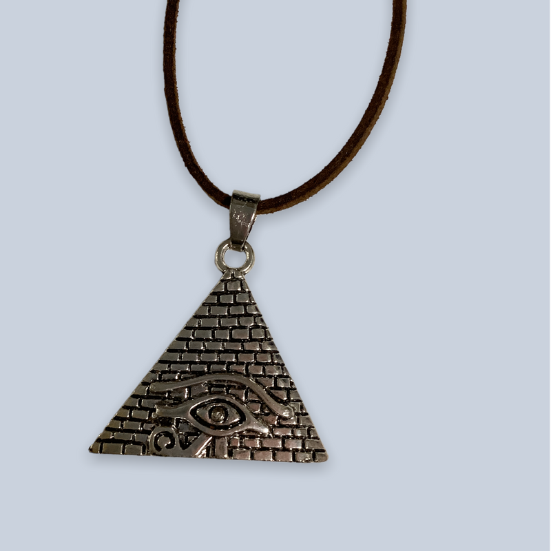 Eye of Horus in Pyramid Pendant