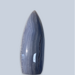 Blue Lace and Botswana Agate Specimens