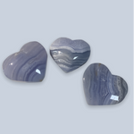 Blue Lace and Botswana Agate Specimens