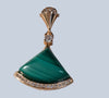 Malachite Sterling Silver Pendants