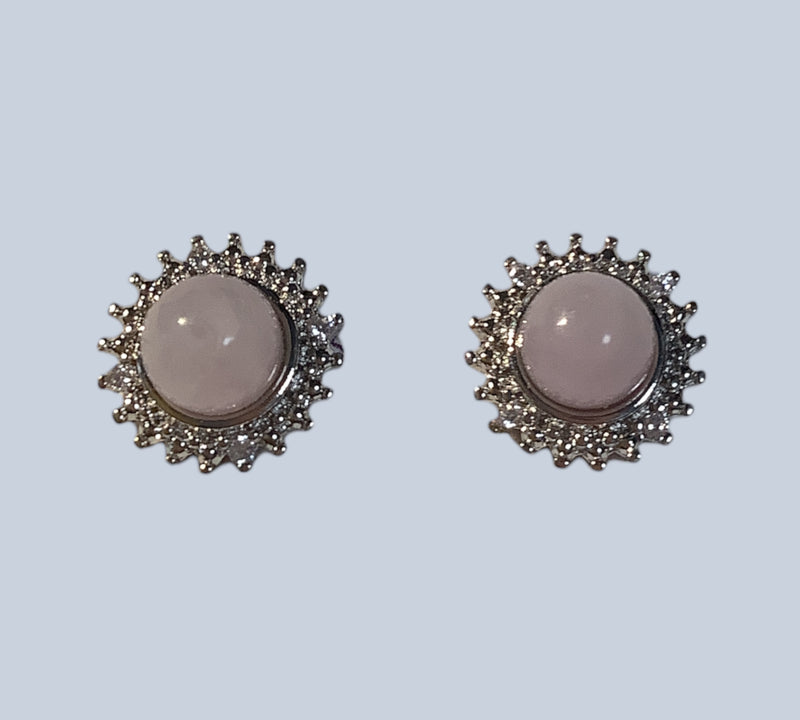 Kunzite Sterling Silver Earrings
