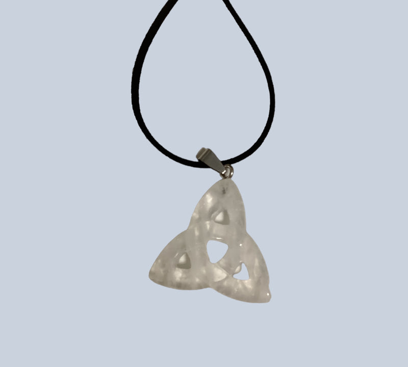 Triquetra Crystal Pendant