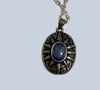 Pewter Sun Medallion Pendant