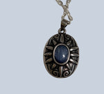 Pewter Sun Medallion Pendant