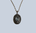 Pewter Sun Medallion Pendant