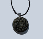 Carved Obsidian Pendants