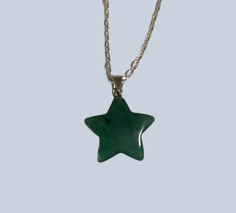 Star Shaped Stone Pendant