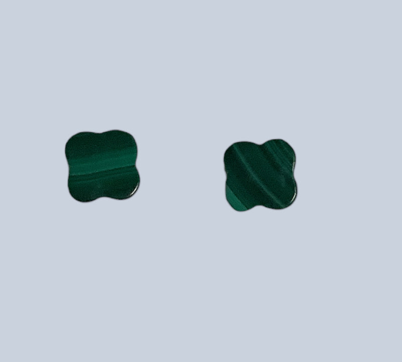 Malachite Sterling Silver Earrings