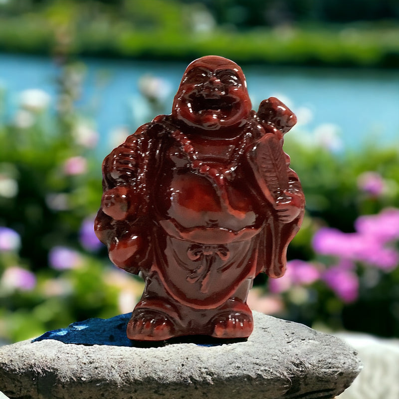 Rosewood Buddha Statue 2.5”