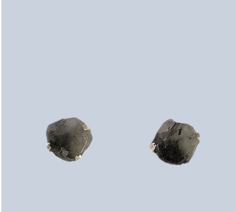 Tourmalinated Quartz Sterling Silver Jewelry