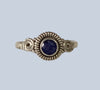Sapphire Sterling Silver Rings ( 8- 10)
