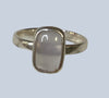 Rose Quartz Sterling Silver Ring  Sizes 7 - 10