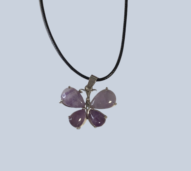 Crystal Butterfly Pendant
