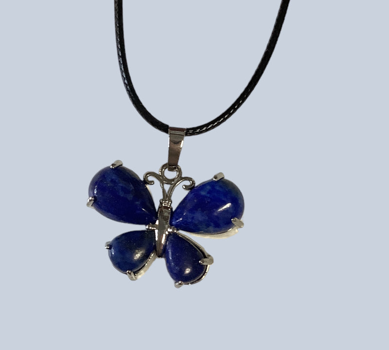 Crystal Butterfly Pendant