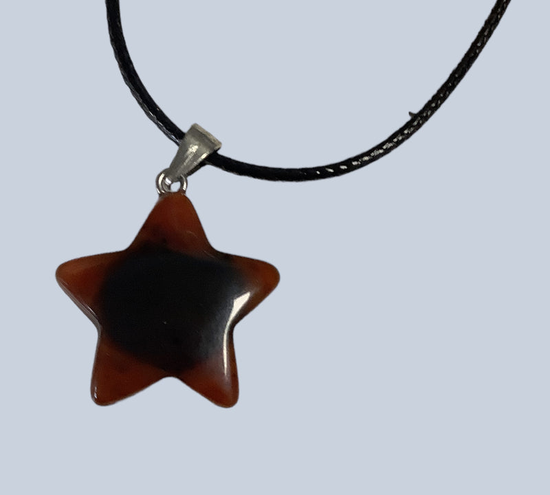 Star Shaped Stone Pendant