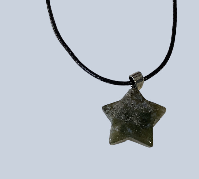 Star Shaped Stone Pendant
