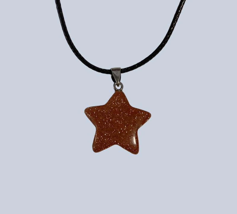 Star Shaped Stone Pendant