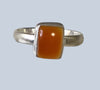 Carnelian Sterling Silver Rings