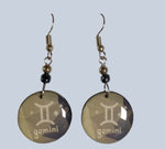 Resin Astrological Sign Earrings