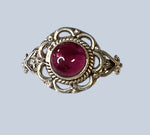 Amethyst Sterling Silver Rings (Size 7)