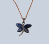 Crystal Dragonfly Pendant