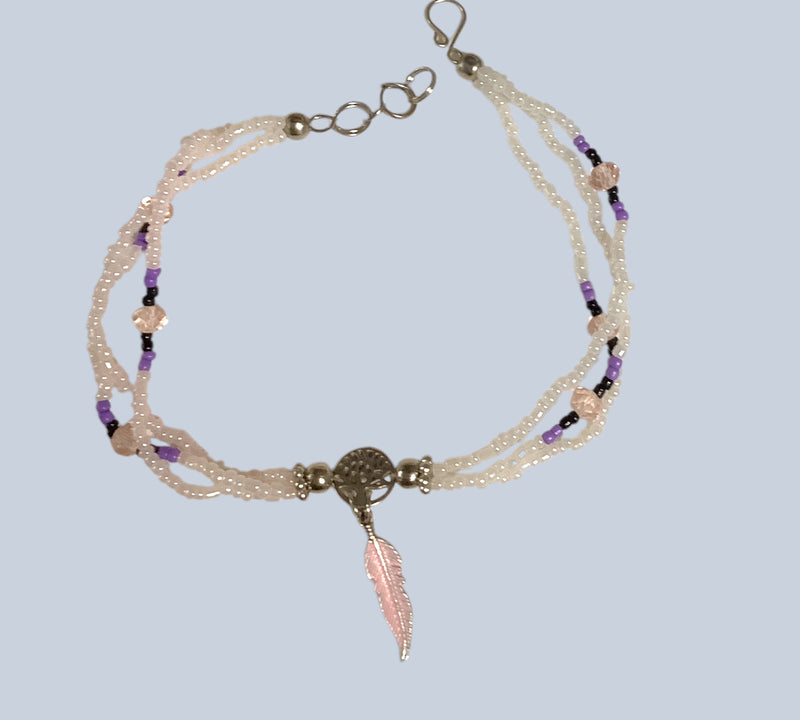 Beaded Ankle Bracelet