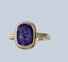 Sapphire Sterling Silver Rings (SIZE 3.5-6)