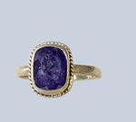 Sapphire Sterling Silver Rings (SIZE 3.5-6)