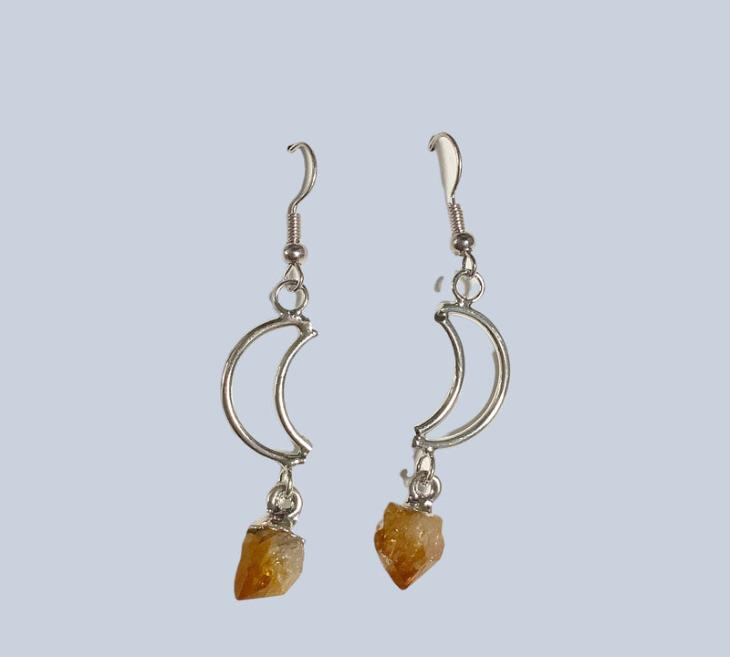 Citrine Sterling Silver Earrings