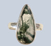 Moss Agate Sterling Silver Rings