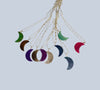 Crescent Moon Stone Pendant