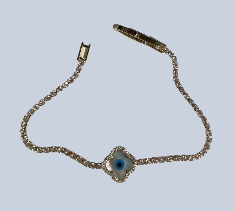 Adjustable Plated Symbolic Bracelets