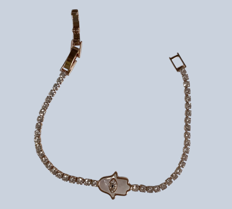 Adjustable Plated Symbolic Bracelets