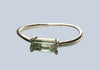 Tourmaline Sterling Silver Rings (Sizes 4-6.5)
