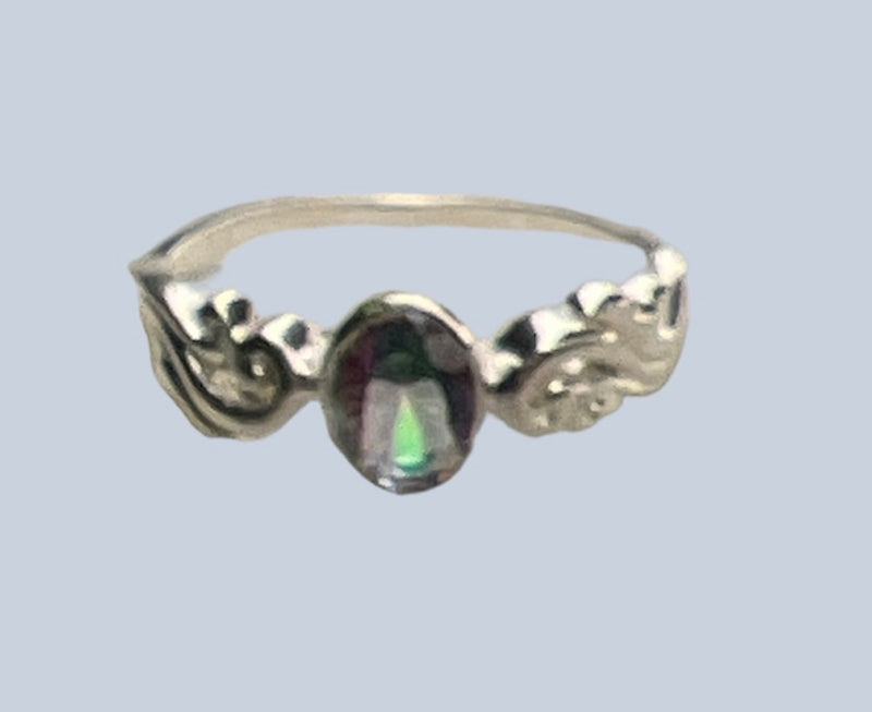 Mystic Topaz Sterling Silver Rings