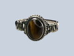 Tiger Eye Sterling Silver Rings (sizes 6 - 10)