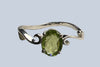 Peridot Sterling Silver Ring (Sizes 4-8)