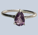 Amethyst Sterling Silver Rings (Sizes 6)
