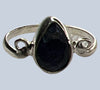 Sapphire Sterling Silver Rings (SIZE 5-6)
