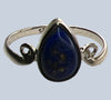 Lapis Lazuli Sterling Silver Rings (Size 6)