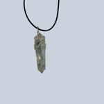 Gemstone Resin Wrapped Point Pendant