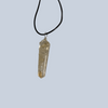 Gemstone Resin Wrapped Point Pendant