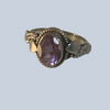 Amethyst Sterling Silver Rings (Sizes 4 & 5)