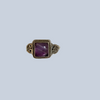 Amethyst Sterling Silver Rings (Size 7)
