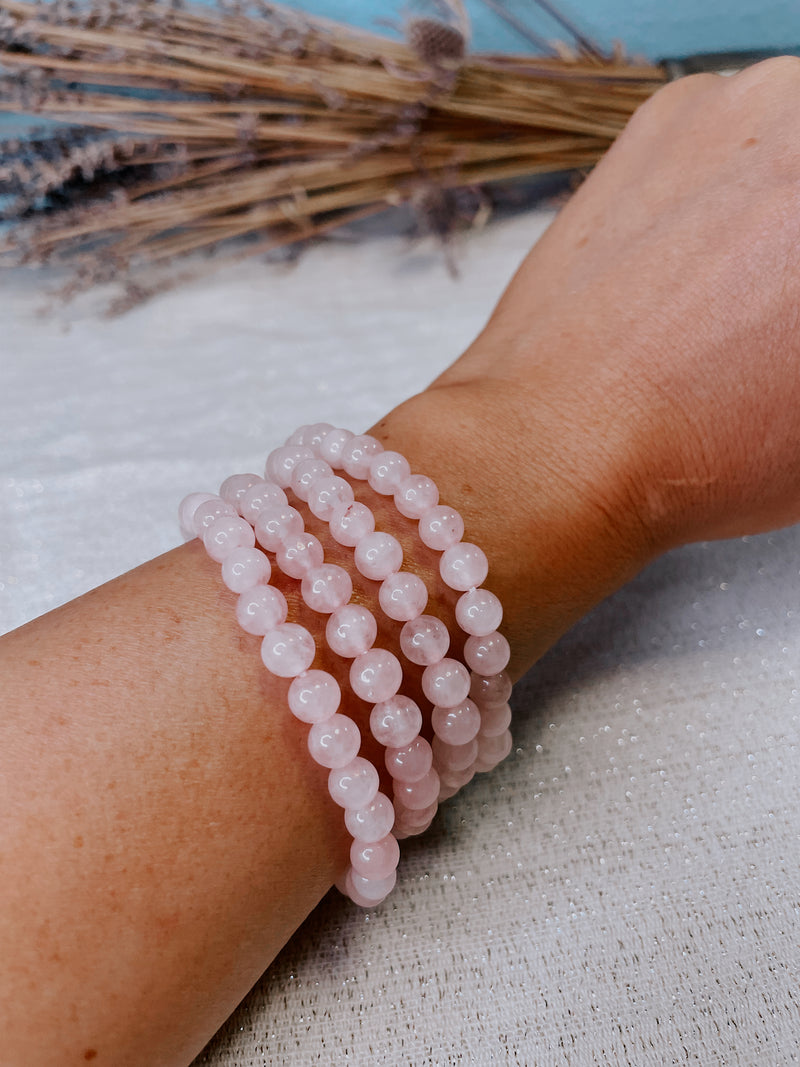 Rose Quartz Bracelets