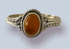 Carnelian Sterling Silver Rings