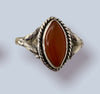 Carnelian Sterling Silver Rings